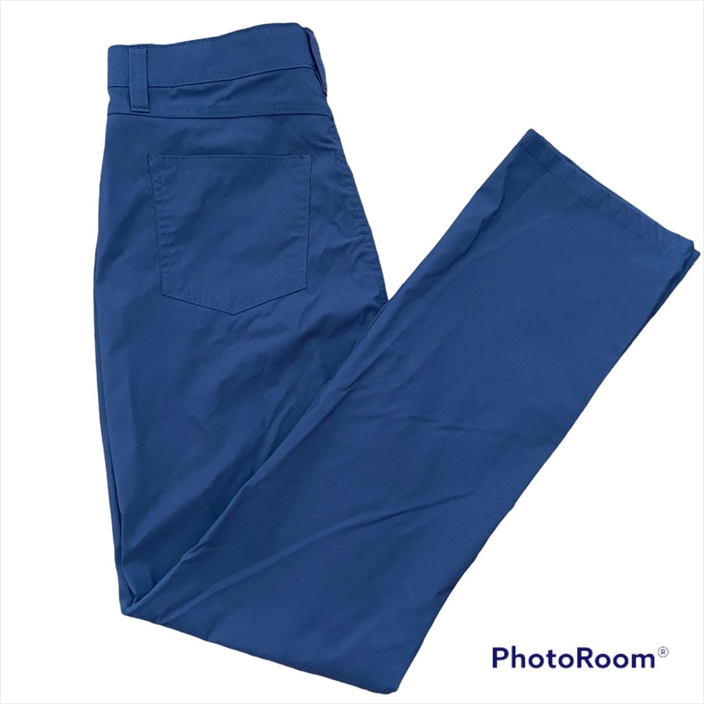 Eddie Bauer Adventure Trek Pants Nylon Stretch Navy 34X34